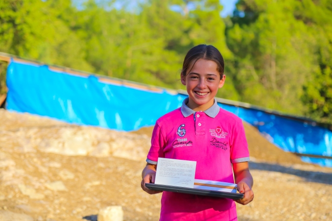 Emine Erdoğan'ın hediyesi yörük kızı Emine'ye ulaştı